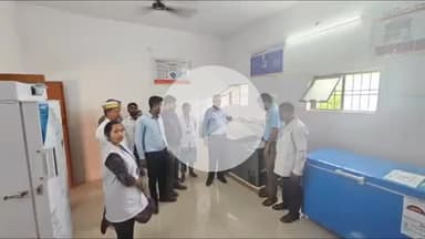 बलरामपुर: मुख्य चिकित्सा अधिकारी ने सीएचसी हर्रेया सतघरवा का निरीक्षण किया, दिए आवश्यक निर्देश