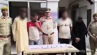 रामपुर: किशनपुर पनचक्की गांव के पास से पुलिस ने षड्यंत्र के मामले में 4 अभियुक्तों को किया गिरफ्तार