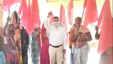 डंडारी: तेतरी पंचायत में भाकपा माले पार्टी की एक बैठक आयोजित की गई