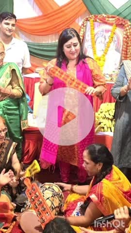 सिविल लाइन्स: ग्रेटर कैलाश विधानसभा में आयोजित कांवड़ सेवा शिविर में पहुंची सांसद बांसुरी स्वराज