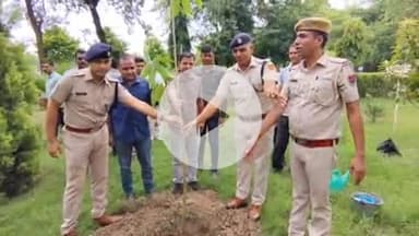 लाडपुरा: पुलिस अधीक्षक कोटा ग्रामीण सुजीत शंकर ने हरियालो राजस्थान अभियान के तहत पुलिस लाइन में पौधारोपण का किया निरीक्षण