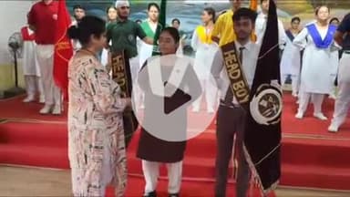 बलरामपुर: जीसस एण्ड मैरी स्कूल में नए सत्र के छात्रों का अलंकरण समारोह आयोजित, हेड बॉय-गर्ल्स के कैप्टन सहित मॉनिटर्स ने लिया शपथ