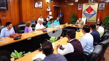 देहरादून: सचिवालय में मुख्यमंत्री पुष्कर सिंह धामी की अध्यक्षता में हुआ एसओयू पर हस्ताक्षर