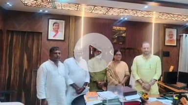 परिहार: परिहार में जल संकट: विधायक ने PHED मंत्री से की मुलाकात