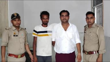 अमरोहा: अमरोहा नगर पुलिस ने चेक बाउंस और अवैध तमंचे के मामले में दो वारंटियों को किया गिरफ्तार