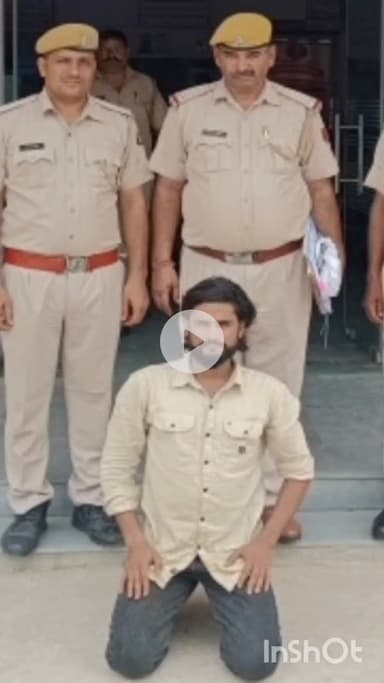 भरतपुर: भरतपुर की अटलबंद थाना पुलिस ने अवैध हथियार के साथ एक आरोपी को किया गिरफ्तार