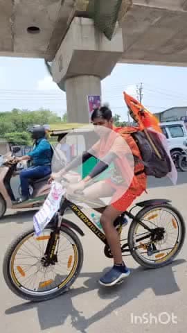 बेगूसराय: हरहर महादेव चौक से शिवम साइकिल द्वारा देवघर यात्रा पर निकला, तीन दिनों में करेगा यात्रा पूर्ण