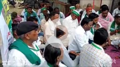 गभाना: गभाना में अघोषित बिजली कटौती एवं किसानों की समस्याओं को लेकर भाकियू भानु का धरना प्रदर्शन, की तालाबंदी