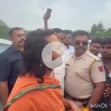 आहोर: बहुचर्चित अभयदास जी का उमेदपुर कस्बे में लोगों ने किया स्वागत