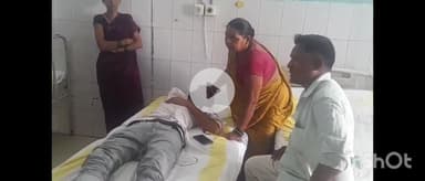 अरवल: शिक्षा विभाग के मुख्य द्वार पर प्रहरी पर गिरा लोहे का गेट, अस्पताल में इलाज जारी