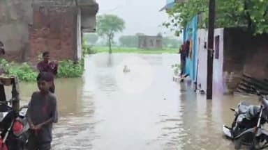 बीना: लगातार बारिश से नदी-नाले उफान पर, देहरी रोड सहित कई गांवों का संपर्क टूटा