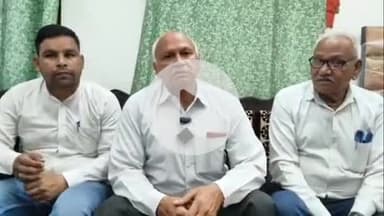 भिवानी: भिवानी में कैबिनेट मंत्री कृष्ण बेदी के खिलाफ टिप्पणी पर समाज के लोगों ने जताया विरोध