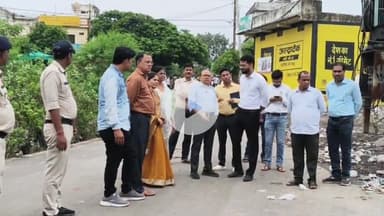 बीना: अपर कलेक्टर ने नई बस्ती सहित जल भराव क्षेत्र का निरीक्षण किया, ज़रूरी दिशा निर्देश दिए