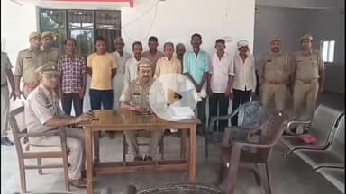 अमरोहा: अमरोहा के एसपी के निर्देश पर जिले भर की पुलिस ने 27 वारंटियों को किया गिरफ्तार