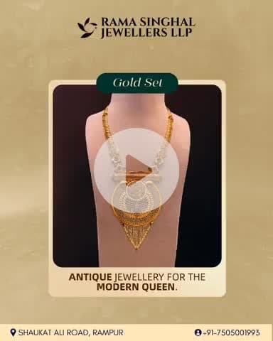 Rama Singhal Jewellers LLP Shaukat Ali Road Rampur Contact 7505001993