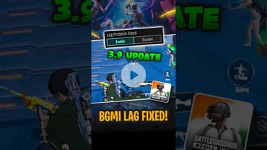 BGMI 3.9 Lag Solution 😱#bgmi3_9update #bgmilagfix #bgmitipsandtricks #fpsboost #bgminews #bgmishort
