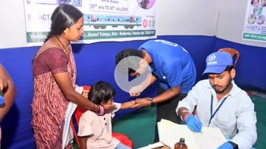 कोडरमा: जिला प्रशासन और इंपैक्ट इंडिया द्वारा आयोजित स्वास्थ्य शिविर में 12 लोगों की हुई मुफ्त सर्जरी