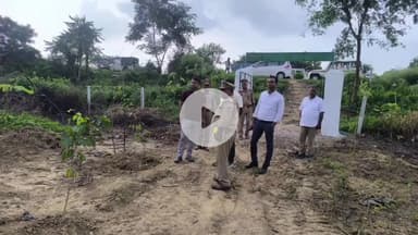 कालपी: कालपी वन क्षेत्र में झांसी के वन संरक्षक ने डीएफओ के साथ वृक्षारोपण कार्यों की हकीकत और अटल वन का किया औचक निरीक्षण