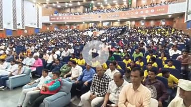 बड़गांव: चेतक स्थित RNT सभागार में वीर काली बाई प्रतिभा सम्मान समारोह आयोजित, ABVP ने 800 से अधिक विद्यार्थियों का किया सम्मान