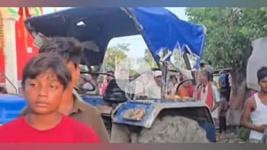 बाढ़: बाढ़ थाना क्षेत्र के अमरपुर गांव में अनियंत्रित ट्रैक्टर ने दो मासूम बच्चियों को कुचला
