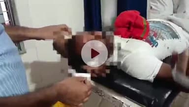 टीकमगढ़: लिधौरा पुरानी तहसील के पास डिवाइडर से टकराकर घायल हुआ बाइक सवार, ज़िला अस्पताल में कराया गया भर्ती