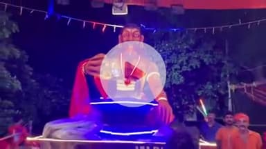 असरगंज: कच्ची कांवरिया मार्ग पर दशानन रावण शिवलिंग पर जलाभिषेक करते हुए हावड़ा के कांवरिया बाबा धाम के लिए रवाना