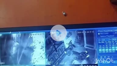 बैतूल नगर: चोरों ने एक मकान को बनाया निशाना, दूसरे में रहे विफल, सीसीटीवी में कैद