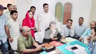 आहोर: कम वोल्टेज की समस्याओं को लेकर आहोर के ग्रामीणों ने सौंपा ज्ञापन