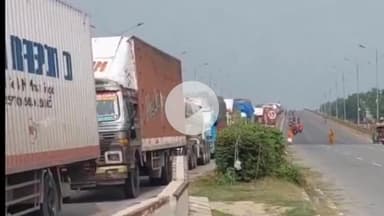 राजातालाब: मिर्जामुराद से मोहनसराय तक वाराणसी–प्रयागराज NH-19 पर लगा 10 किलोमीटर से अधिक लंबा जाम