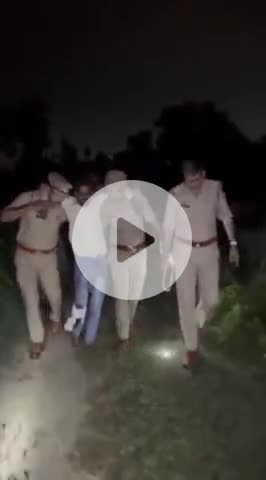 बरेली रात के अंधेरे में सूनसान सड़कों पर लूटपाट करने वाले दो बदमाश मुठभेड़ में दबोचे, एक के पैर में लगी गोली, तीसरा फरार