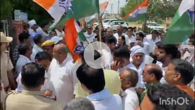 चूरू: स्मार्ट मीटर लगाने के विरोध में सांसद राहुल कस्वा के नेतृत्व में जिला कांग्रेस कमेटी ने चूरू जिला कलक्टर को दिया ज्ञापन