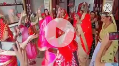 भिवानी: जिले में हरियाली तीज की रौनक, महिलाओं ने मंगल गीत गाकर मनाया सिधारे का त्यौहार