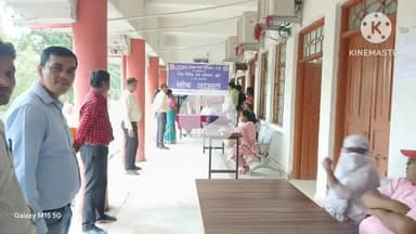 खूंटी: व्यवहार न्यायालय परिसर में मासिक लोक अदालत का आयोजन किया गया