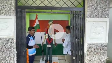 कंडाघाट: कारगिल दिवस के मौके पर कंडाघाट के पपलोल गांव में निकाली गई कारगिल विजय यात्रा