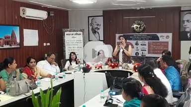 मथुरा: मथुरा में यौन उत्पीड़न की रिपोर्टिंग को लेकर आयोजित किया गया वर्कशॉप