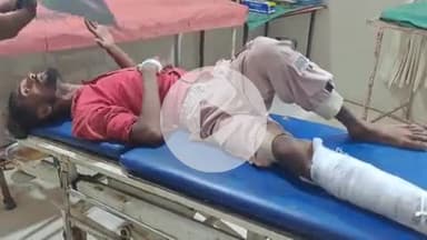 फिरोज़ाबाद: बम्बा चौराहे पर लड़की को बचाने के प्रयास में तेज रफ्तार टिर्री ने खड़ी टिर्री से टकराई