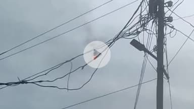 सीतामऊ: संजीत के सदर बाजार में बिजली केबल में शॉर्ट सर्किट से आग, मची अफरा-तफरी, वीडियो वायरल