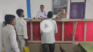 माडा: भूमि विवाद सुलझाने के लिए पुलिस व राजस्व टीम ने माडा तहसील में शिविर का आयोजन किया