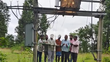 अडकी: मदगाढ़ा में लगा नया ट्रांसफार्मर, विधायक प्रतिनिधि ने किया उद्घाटन