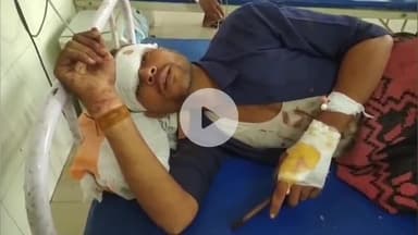 पंडारक: पंडारक थाना क्षेत्र में ट्रक ने पिकअप को मारी टक्कर, ड्राइवर बुरी तरह से जख्मी