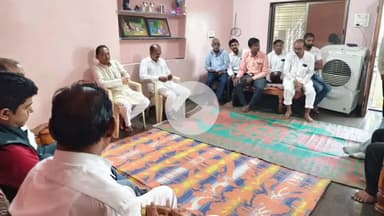 भोकरदन: वरुड येथे आमदार संतोष पाटील दानवे यांनी दिली सांत्वन पर भेट