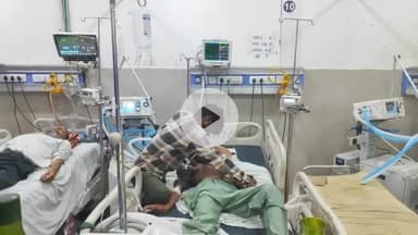 झालरापाटन: झालावाड़ के समीप बम्बूरी गाँव में भैंस के भड़कने से किसान की रस्सी से फांसी लगने पर जिला अस्पताल में भर्ती