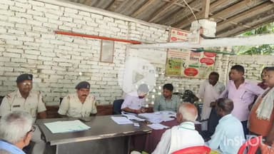 घैलाढ़: घैलाढ ओपी एवं परमानपुर थाना परिसर में भूमि विवाद निपटारे के लिए जनता दरबार का आयोजन