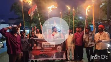 अरवल: कारगिल विजय दिवस पर शहीद भगत सिंह चौक से भाजपा जिलाध्यक्ष के नेतृत्व में निकाला गया मशाल जुलूस