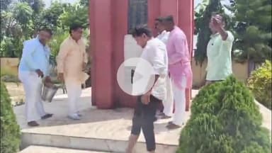 महाराजगंज: विशनपुर गबडुआ में शहीद स्मारक पर साफ-सफाई कर कारगिल शहीदों को दी गई श्रद्धांजलि