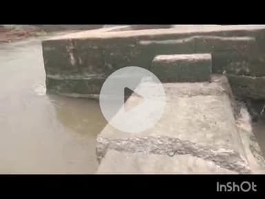 बल्देवगढ़: ग्राम पंचायत खौड़ेरा में बना स्टॉपडेम पहली बारिश में बहा, ग्रामीणों ने जनपद सीईओ से की शिकायत