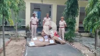 करेड़ा: करेड़ा पुलिस ने बागोलिया में खेत में दी दबिश, लाखों रुपये के 99 हरे गीले गांजे के पौधे व 270 ग्राम गांजा किया जब्त