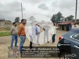 इचाक: ईचाक के पुरनपनीया गांव में सड़क निर्माण के लिए डीपीआर बनाने का काम शुरू