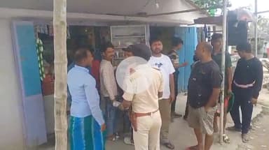 दरभंगा: दरभंगा के दिल्ली मोड़ के पास ROB निर्माण में आ रहे अतिक्रमण को हटाने पहुंची पुलिस बल