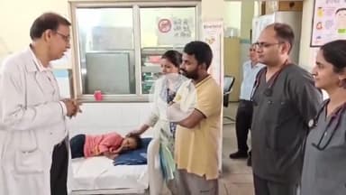 कीर्तिनगर: डॉक्टरों की कोशिश से मौत के मुंह से लौटी मासूम बच्ची, कीटनाशक से लड़कर जीती जिंदगी, डॉक्टरों की टीम ने किया कमाल